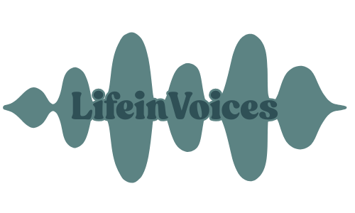 Life in Voices logo - voice memory and storytelling service